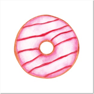 Pink Donut Posters and Art